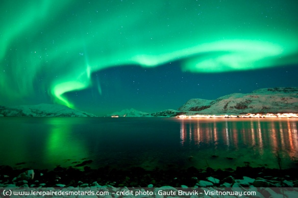 Aurore boréale en Norvège