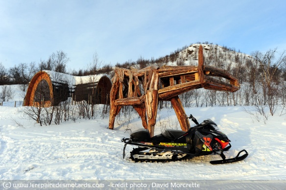 Motoneige à Kirkenes