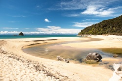 Le parc national Aber Tasman en Nouvelle-Zélande