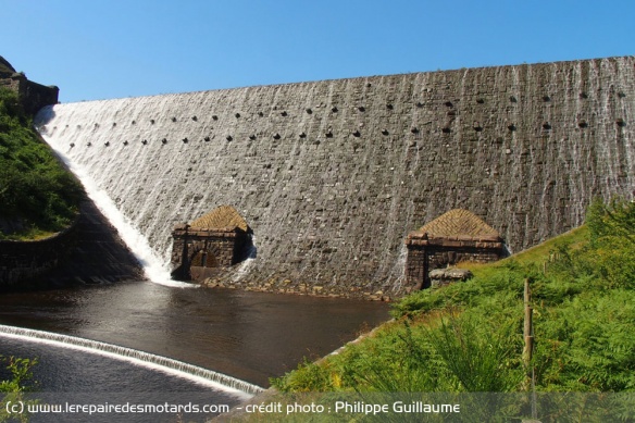 Le barrage du parc d'Elan Valley