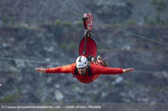 La tyrolienne de Zipworld est la plus longue d'Europe