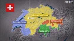 Répartition des langues parlées en Suisse 