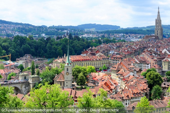 La ville de Berne, inscrite au patrimoine mondial de l'Unesco