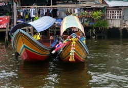 Bateaux dans Bangkok