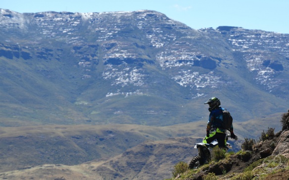 Sur les sommets du Lesotho pendant la Roof of Africa