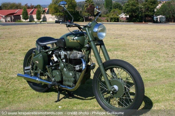 Le Bobber Royal Enfield de Philippe